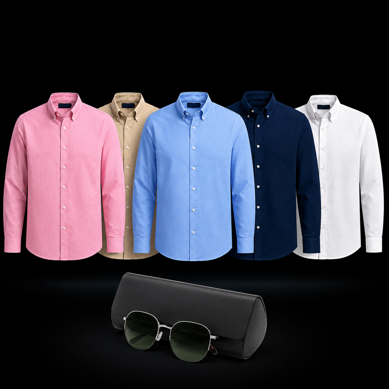 RL LEINENHEMD-SET  2 KAUFEN, 5 ERHALTEN + KOSTENLOSE SONNENBRILLE