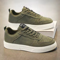 Men's Low-Top Skate Sneakers – Classic Lace-Up Casual Shoes